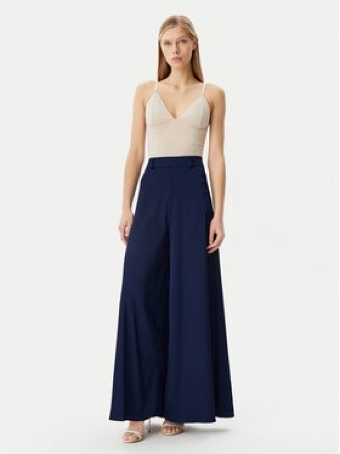 Rinascimento Spodnie materiałowe CFC012258200 Granatowy Regular Fit