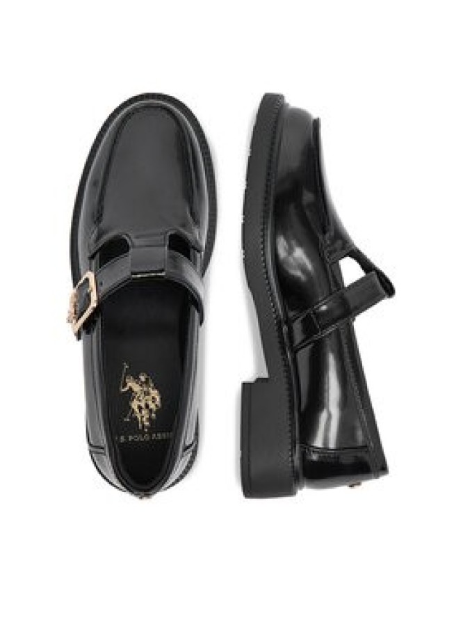 U.S. Polo Assn. Półbuty EO-PALOMA001W/GY1 Czarny