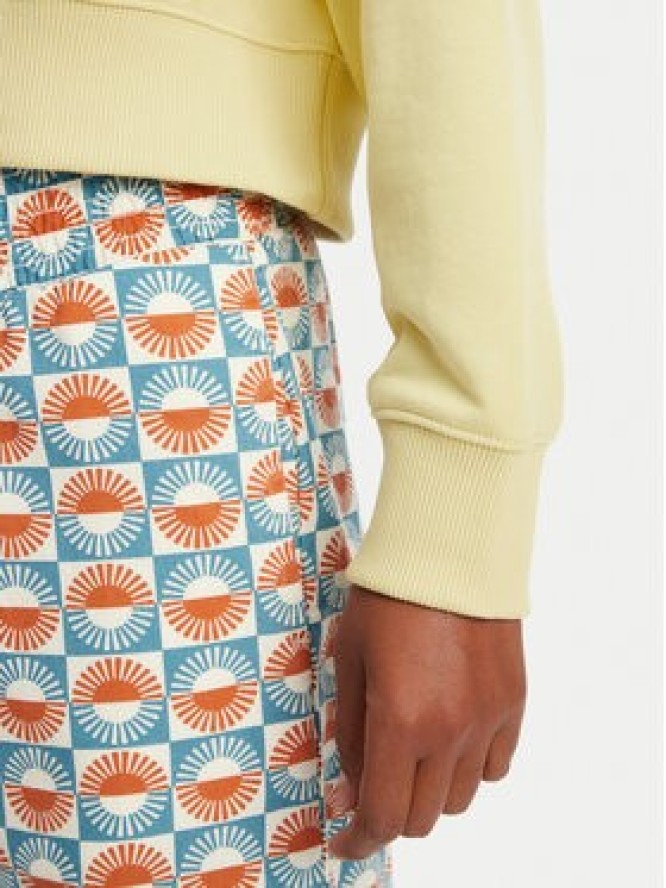 Billabong Bluza All Time EBJFT00146 Żółty Boxy Fit