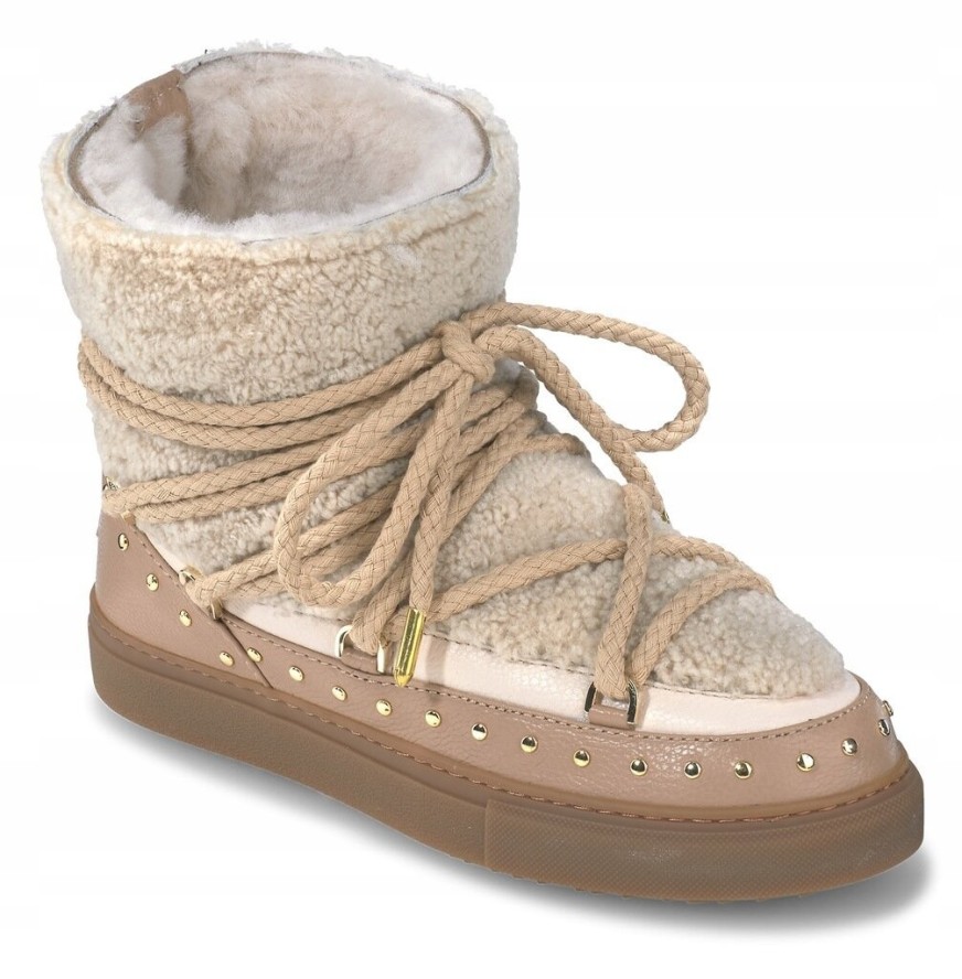 INUIKII CURLY ROCK Śniegowce damskie