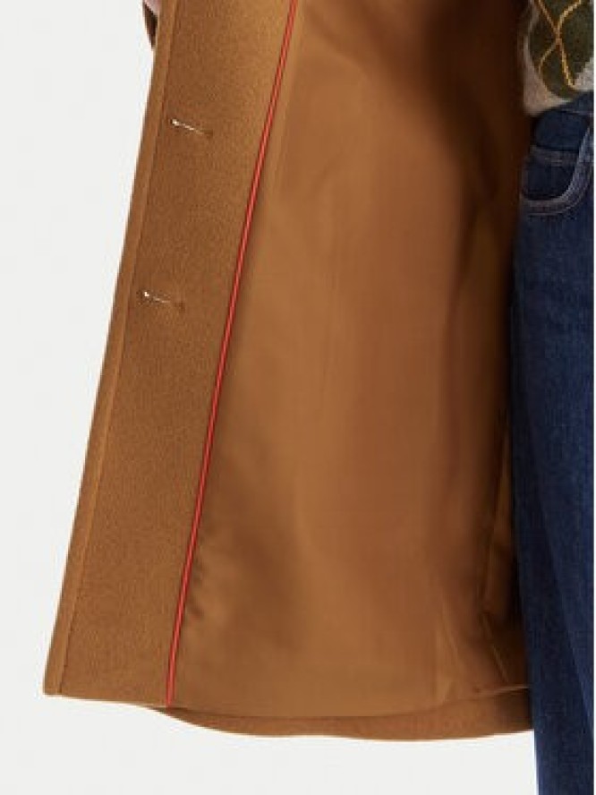 MAX&Co. Płaszcz wełniany 2526016023200 Brązowy Regular Fit