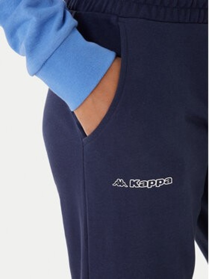 Kappa Spodnie dresowe Festa 331M34W Granatowy Regular Fit