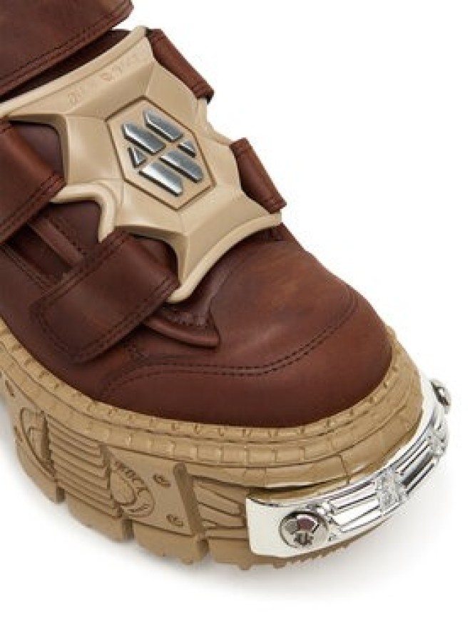 NEW ROCK Sneakersy M-WALL285-C16 Brązowy