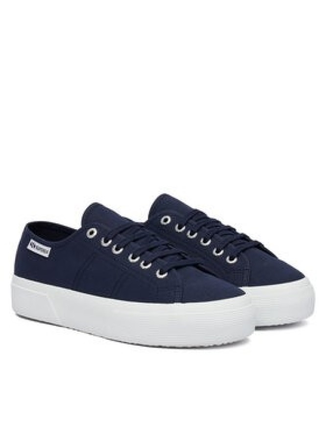 Superga Tenisówki Platform Leggera S2142ZW Granatowy