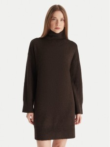 Vero Moda Sukienka dzianinowa Aquarius 10331900 Brązowy Regular Fit
