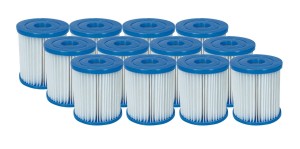 Filtr do pompy filtrującej Bestway Typ II - komplet 12 szt.