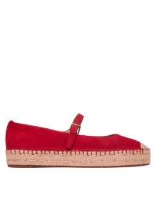 LAUREN RALPH LAUREN Espadryle 802P06401002 Czerwony