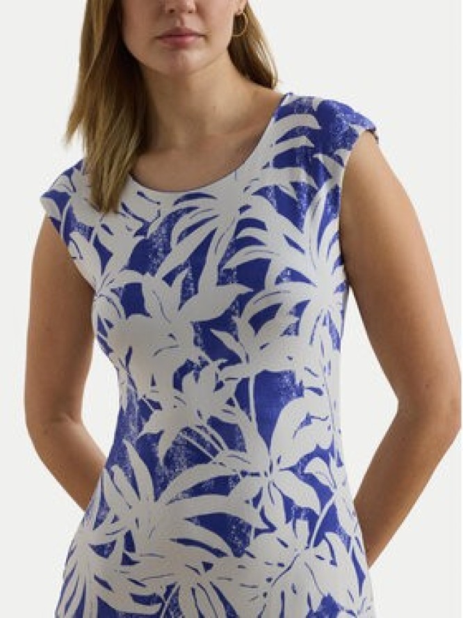 LAUREN RALPH LAUREN Sukienka codzienna 200971078001 Niebieski Regular Fit