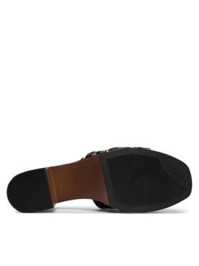 Guess Klapki FLJQUI PAF04 Czarny