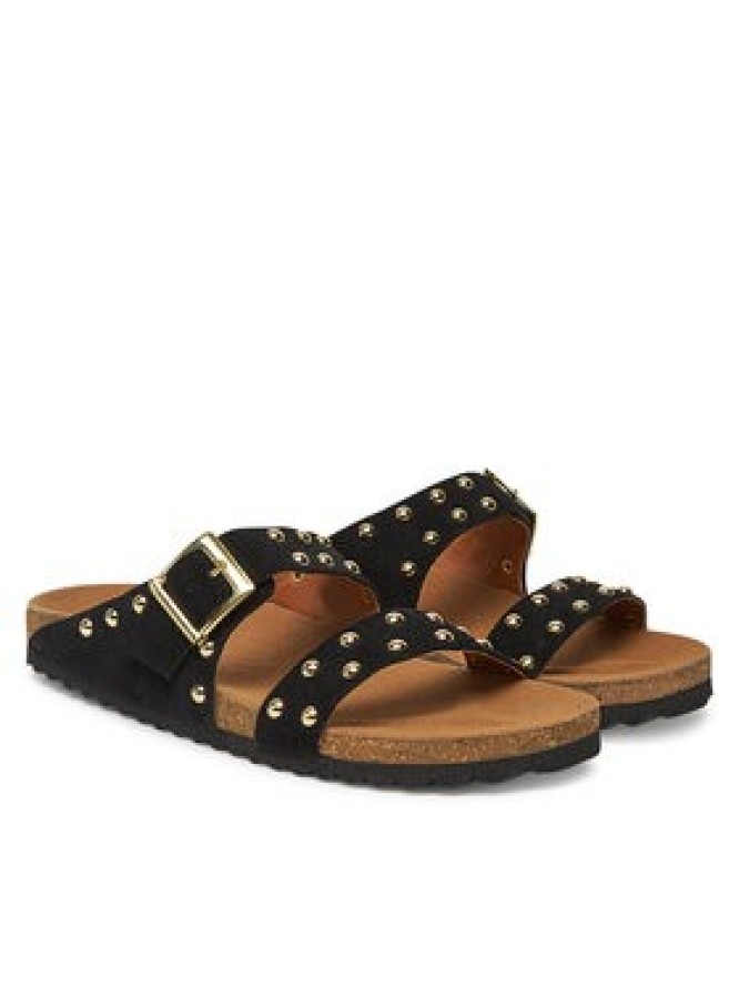 Pieces Klapki Pcseluna Fotbed 17156836 Czarny