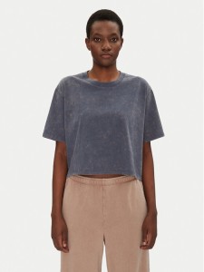 Under Armour T-Shirt Rival Wash 1389724 Granatowy Loose Fit