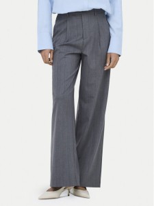 ONLY Spodnie materiałowe Jackie 15364312 Szary Wide Leg