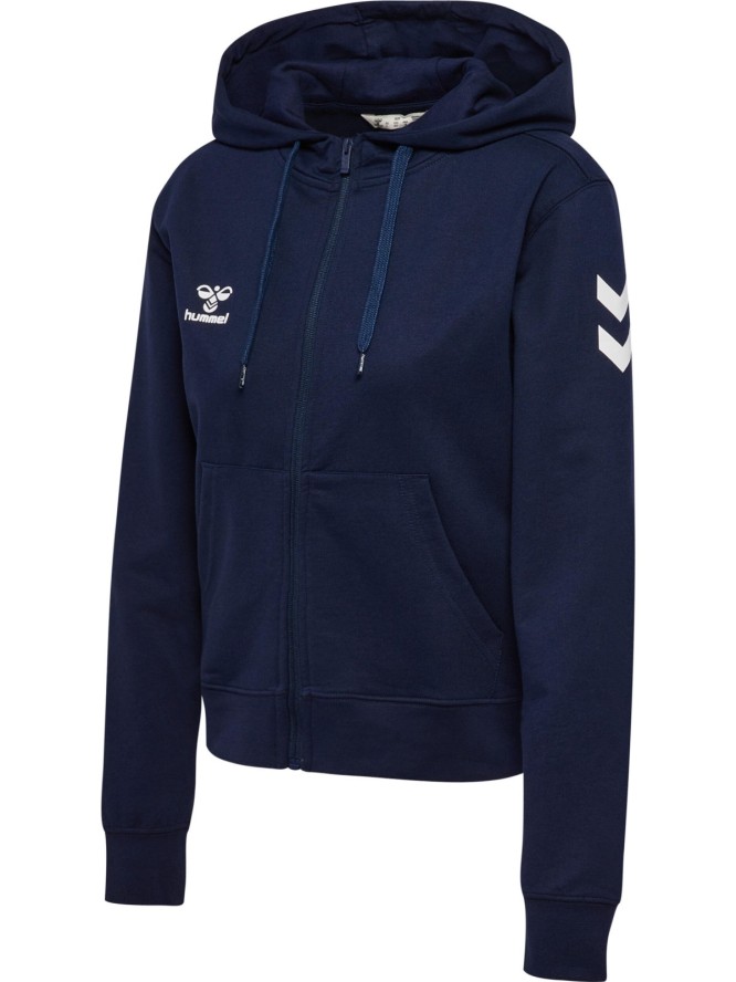 Damska bluza z kapturem zapinana na zamek Hummel Go 2.0 Chevron
