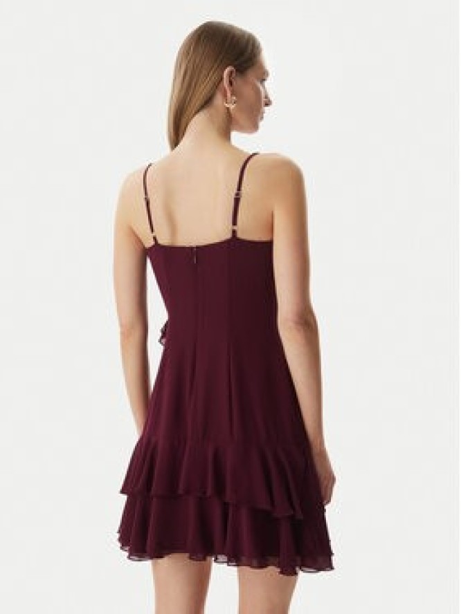 Morgan Sukienka koktajlowa 261-RDADOU Bordowy Regular Fit