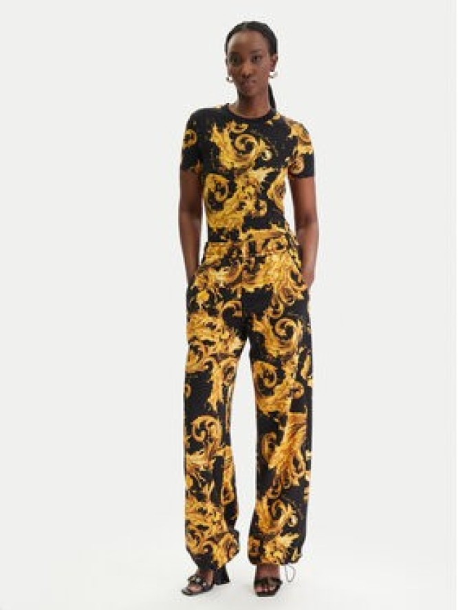 Versace Jeans Couture Spodnie dresowe 80HAA320 FS196 Czarny Regular Fit