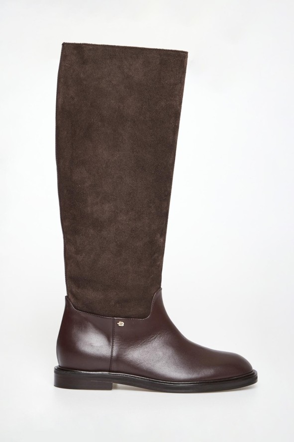 Kozaki damskie zamszowe BALDININI