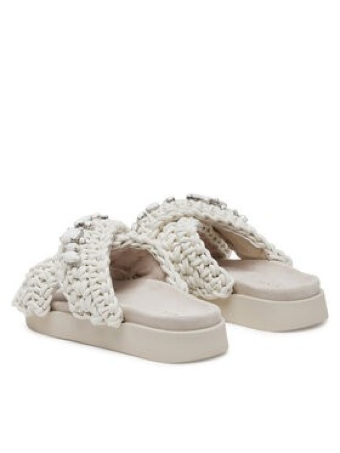 Inuikii Klapki Woven Stones 70104-106 1100 Biały