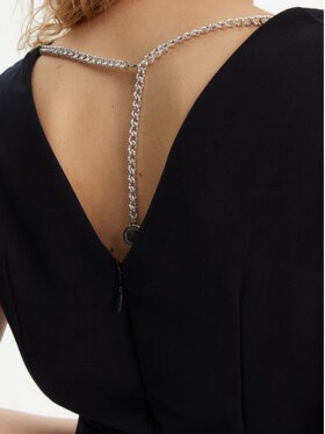 Morgan Kombinezon 241-POEMA Granatowy Wide Leg