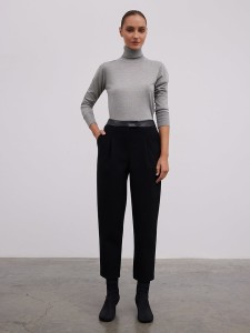 BGN Spodnie w kolorze czarnym rozmiar: 38