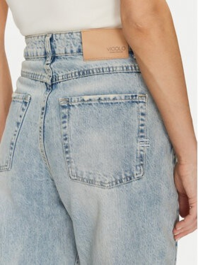 ViCOLO Jeansy DD5126 Błękitny Boyfriend Fit