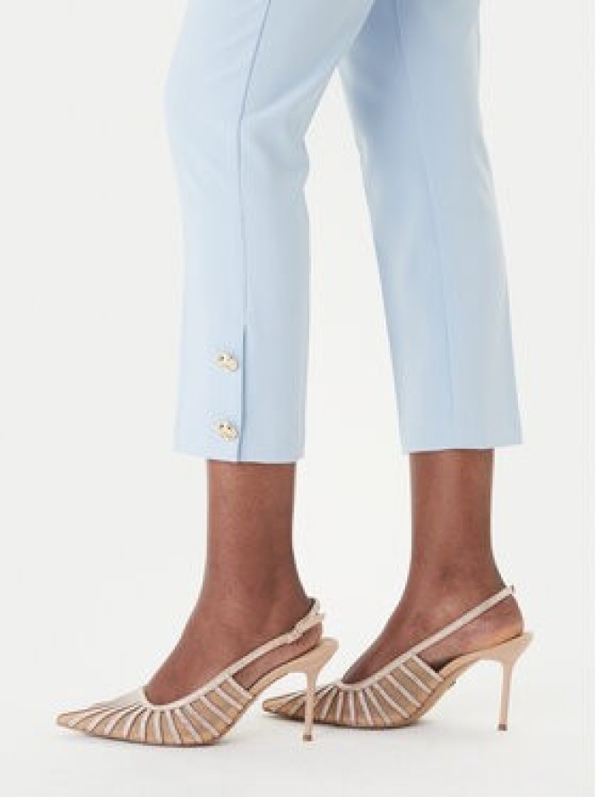 Rinascimento Spodnie materiałowe CFC0128641003 Błękitny Slim Fit