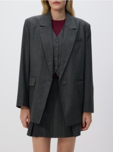 Marynarka z wiskozą - wielobarwny