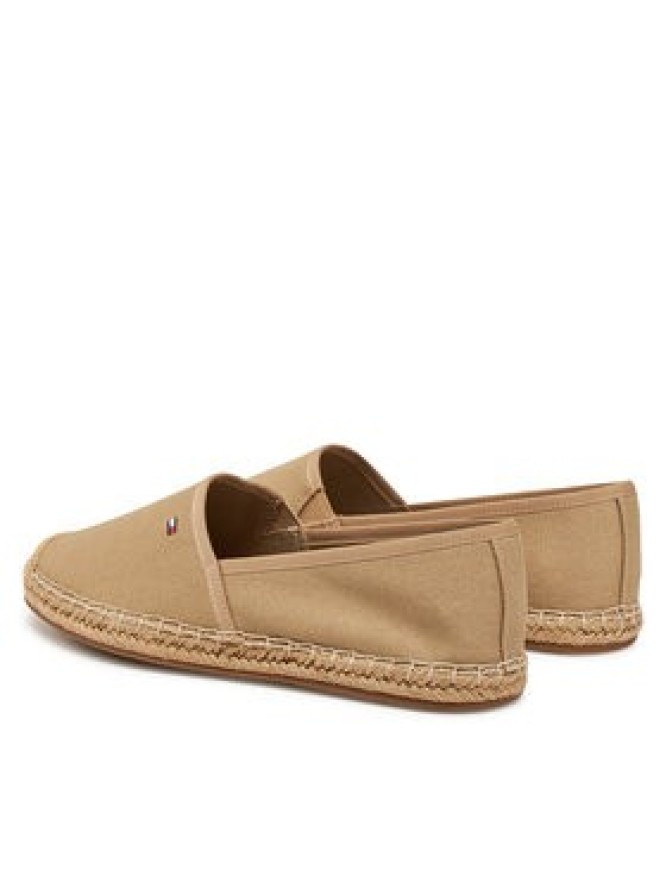 Tommy Hilfiger Espadryle Flag Canvas Espadrille FW0FW08541 Brązowy