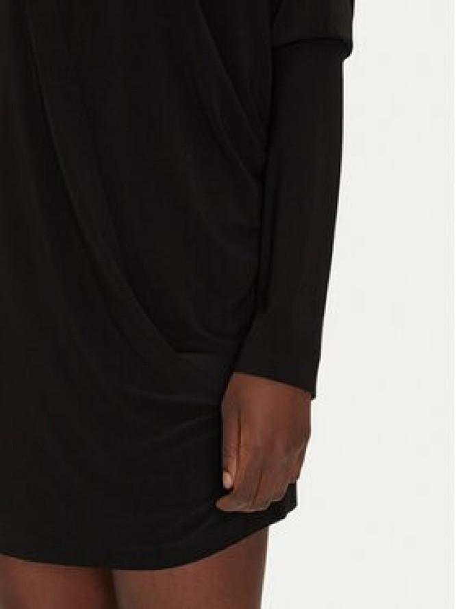 NORMA KAMALI Sukienka koktajlowa KK4243PLG66001 Czarny Regular Fit