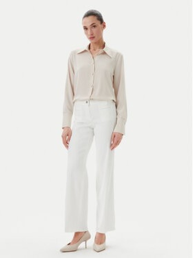 Olsen Jeansy 14002252 Biały Wide Leg