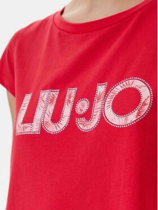 Liu Jo Beachwear Sukienka codzienna VA5194 JS003 Czerwony Regular Fit