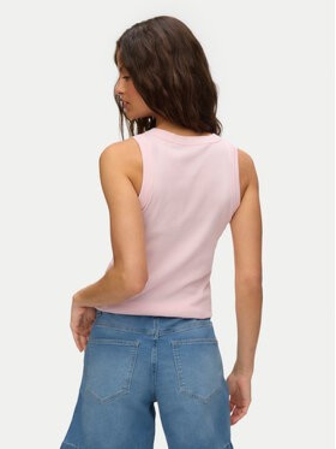 Vero Moda Top Nira 10341982 Różowy jasny Slim Fit