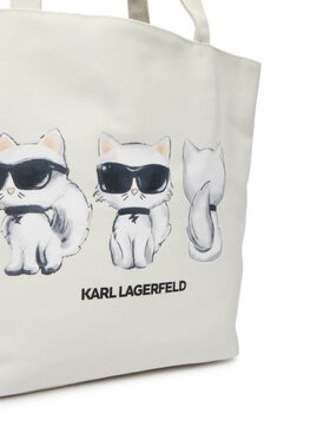 KARL LAGERFELD Torebka B4W50030 Kremowy