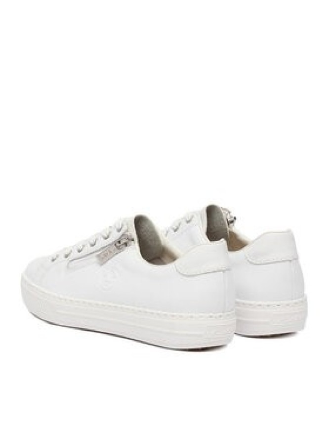 Rieker Tenisówki L59L1-83 Biały