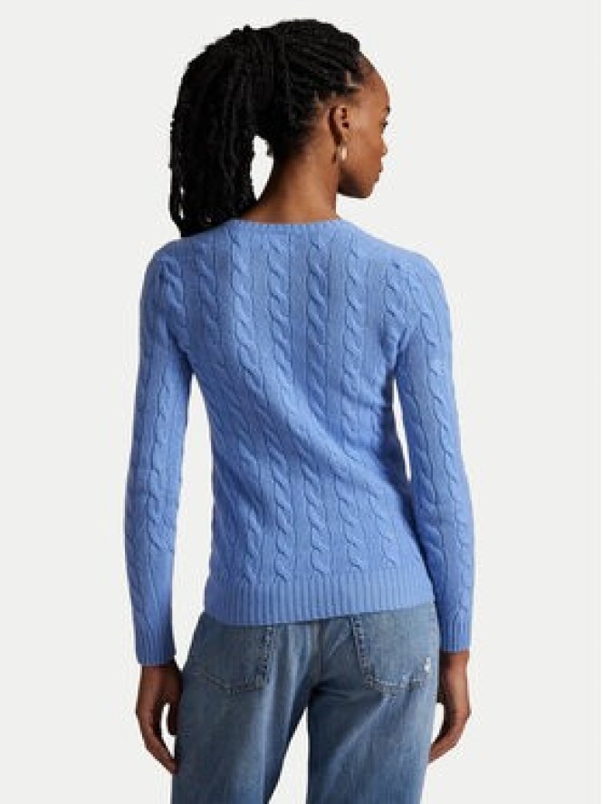 Polo Ralph Lauren Sweter 211971866004 Niebieski Slim Fit