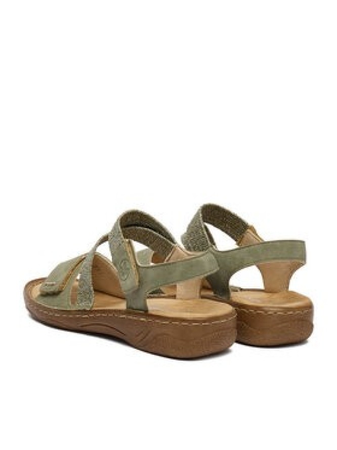 Rieker Sandały CEO-V2862-52 Zielony