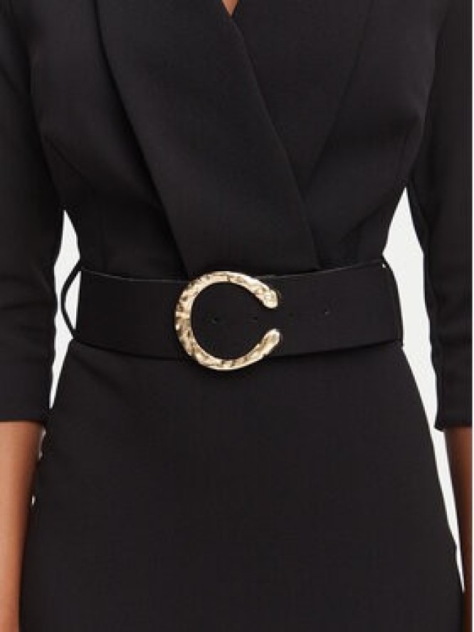 Rinascimento Sukienka koktajlowa CFC0131082003 Czarny Regular Fit
