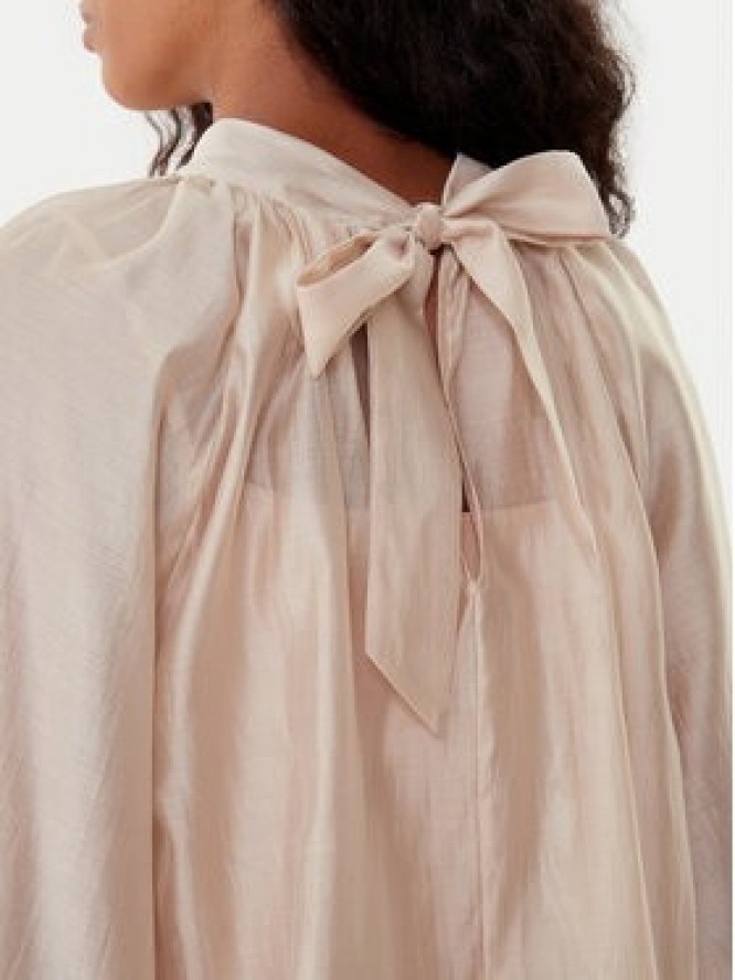 ViCOLO Bluzka TF0314 Beżowy Regular Fit