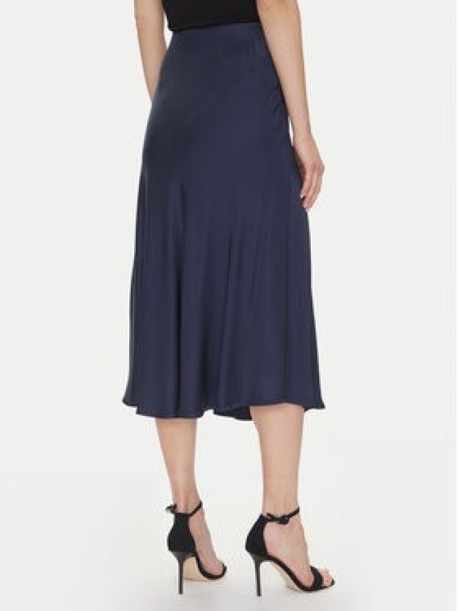 Fracomina Spódnica midi FJ25SG2003W45101 Granatowy Regular Fit