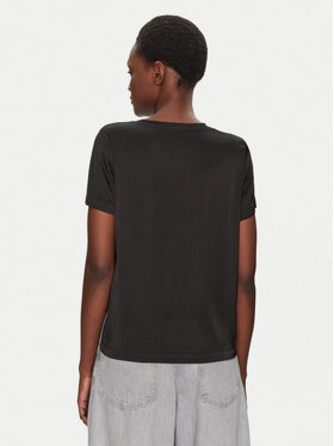 ViCOLO Bluzka TD0007 Czarny Relaxed Fit