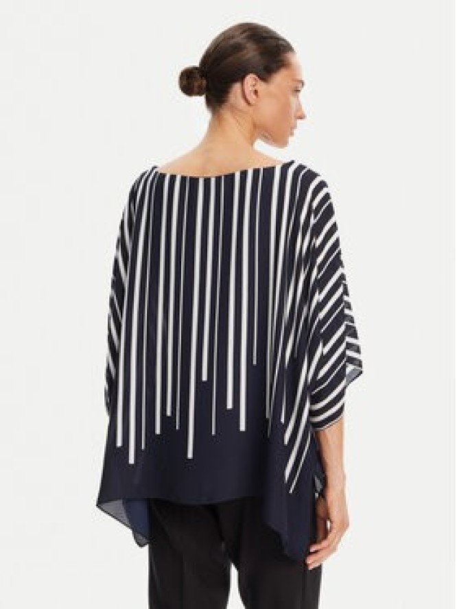 Joseph Ribkoff Bluzka 251180 Granatowy Relaxed Fit