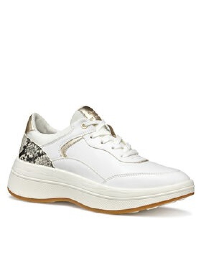 Geox Sneakersy D Spherica Ecub-3 D46WTB 0BCAR C0405 Biały