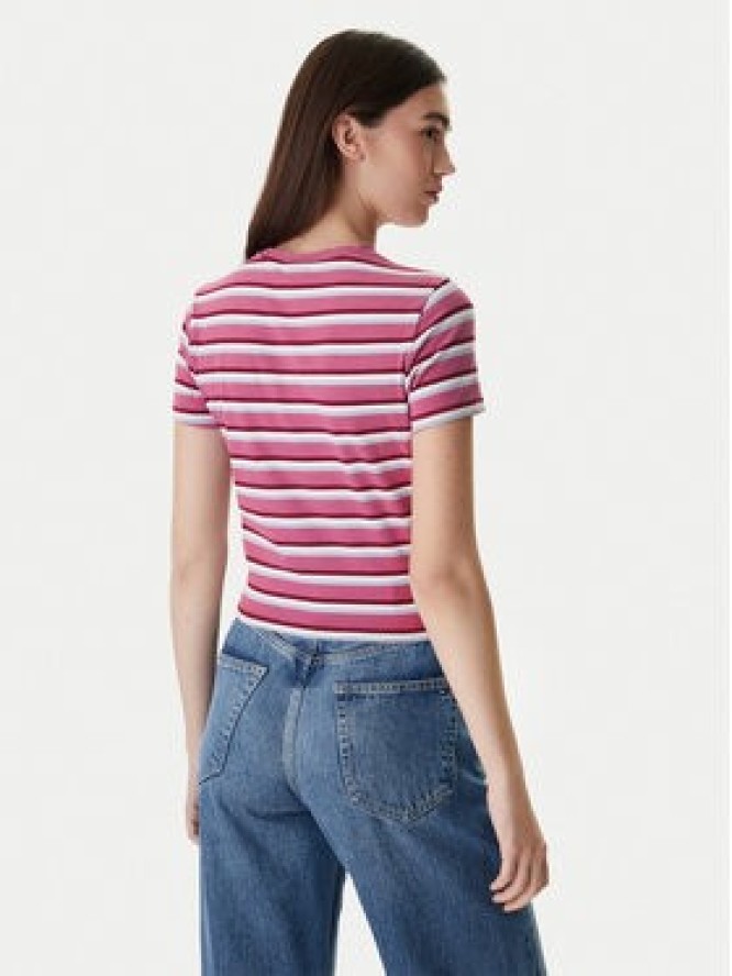 Guess T-Shirt W6RI41 J1314 Różowy Regular Fit