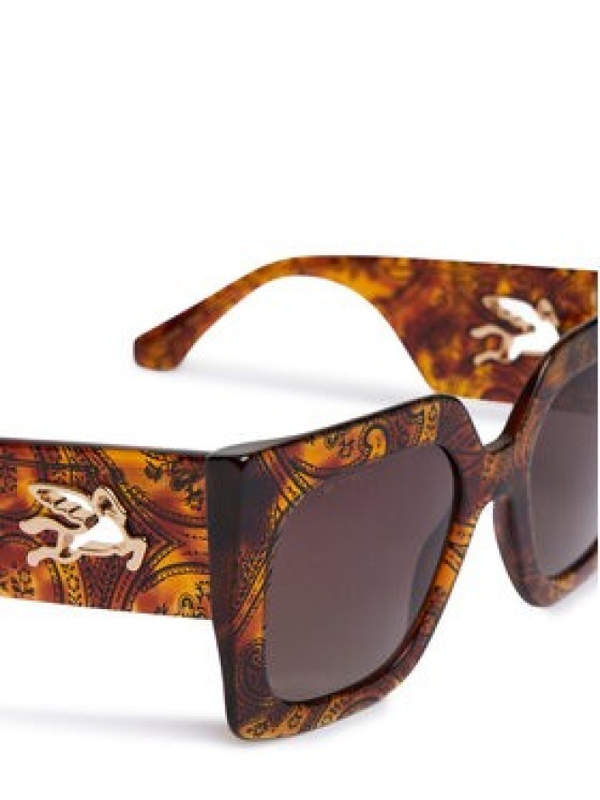 Etro Okulary przeciwsłoneczne 0075/S 207797 Brązowy