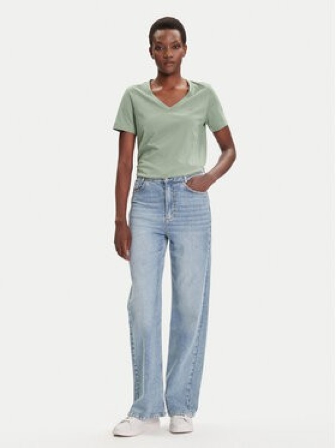 Gant T-Shirt Shield 4200750 Zielony Regular Fit