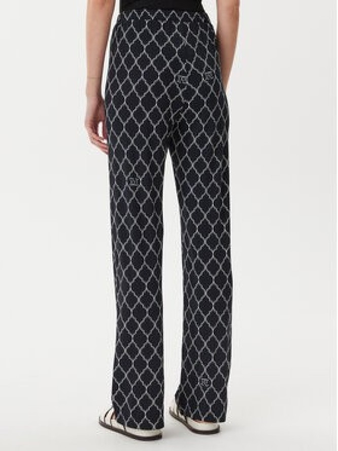 Max Mara Beachwear Spodnie dresowe 2516781039650 Czarny Regular Fit