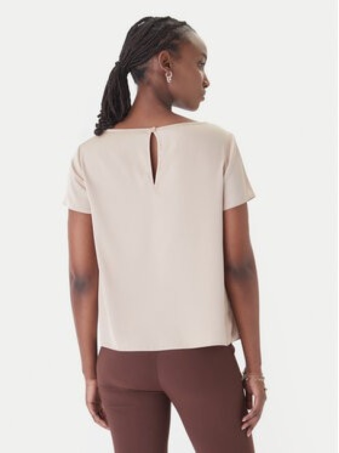 Rinascimento Bluzka CFC0127880003 Beżowy Regular Fit