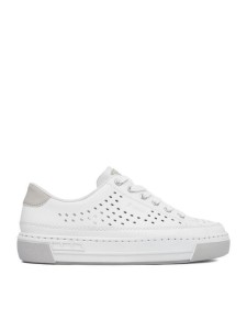 Rieker Sneakersy CEO-L8849-80 Biały