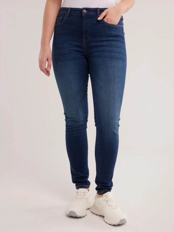 Jeansy damskie skinny niebieskie Ariana 399