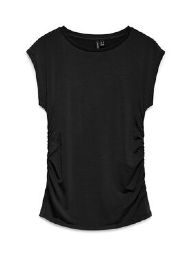 Vero Moda T-Shirt Avasarah 10342876 Czarny Slim Fit