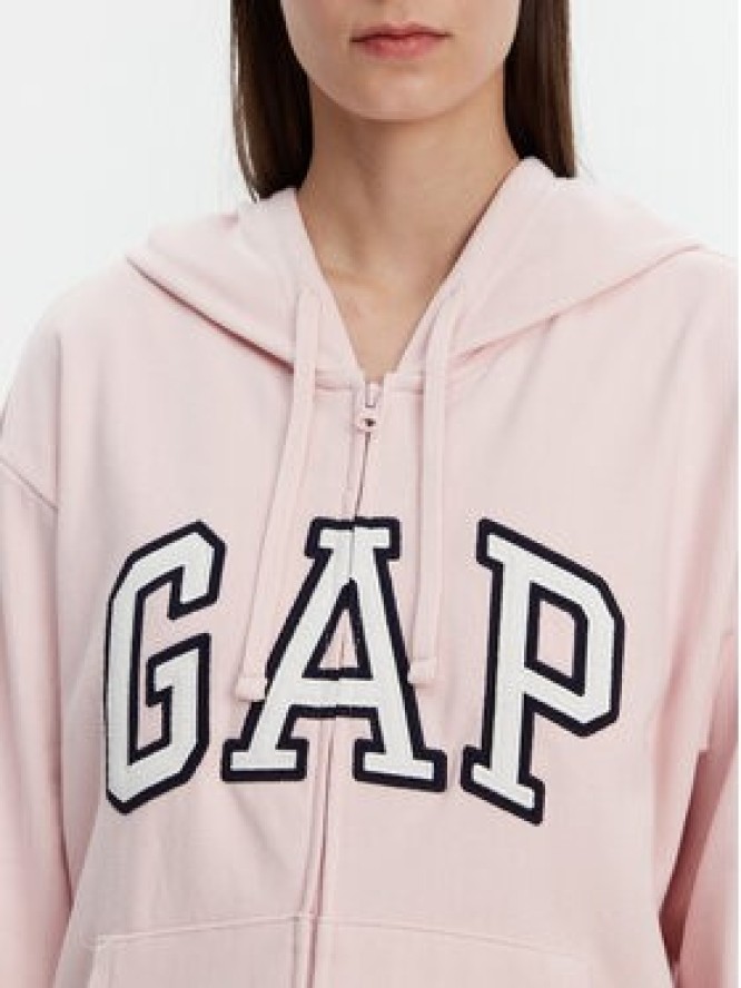 Gap Bluza 727433-05 Różowy Relaxed Fit